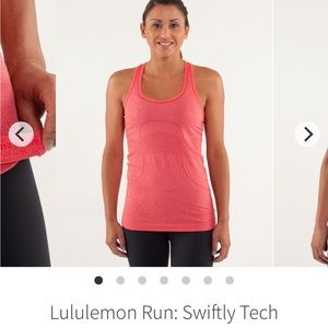 Lululemon swiftly racerback tank